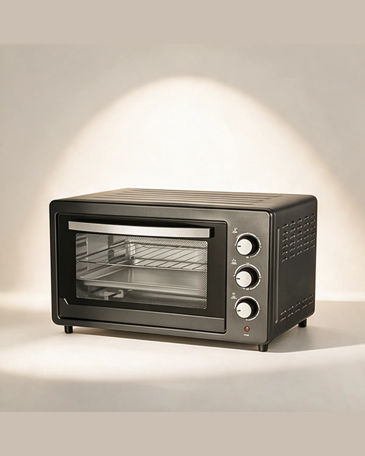 Mini Oven van 48 Liter en ingebouwde Timer – foto 3