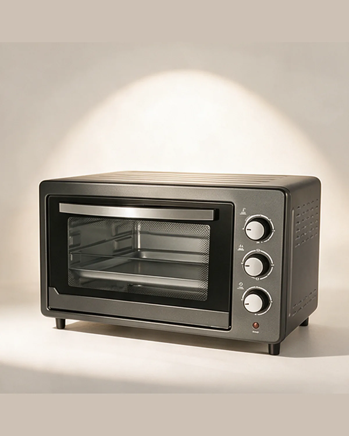 Mini Oven van 48 Liter en ingebouwde Timer – foto 4