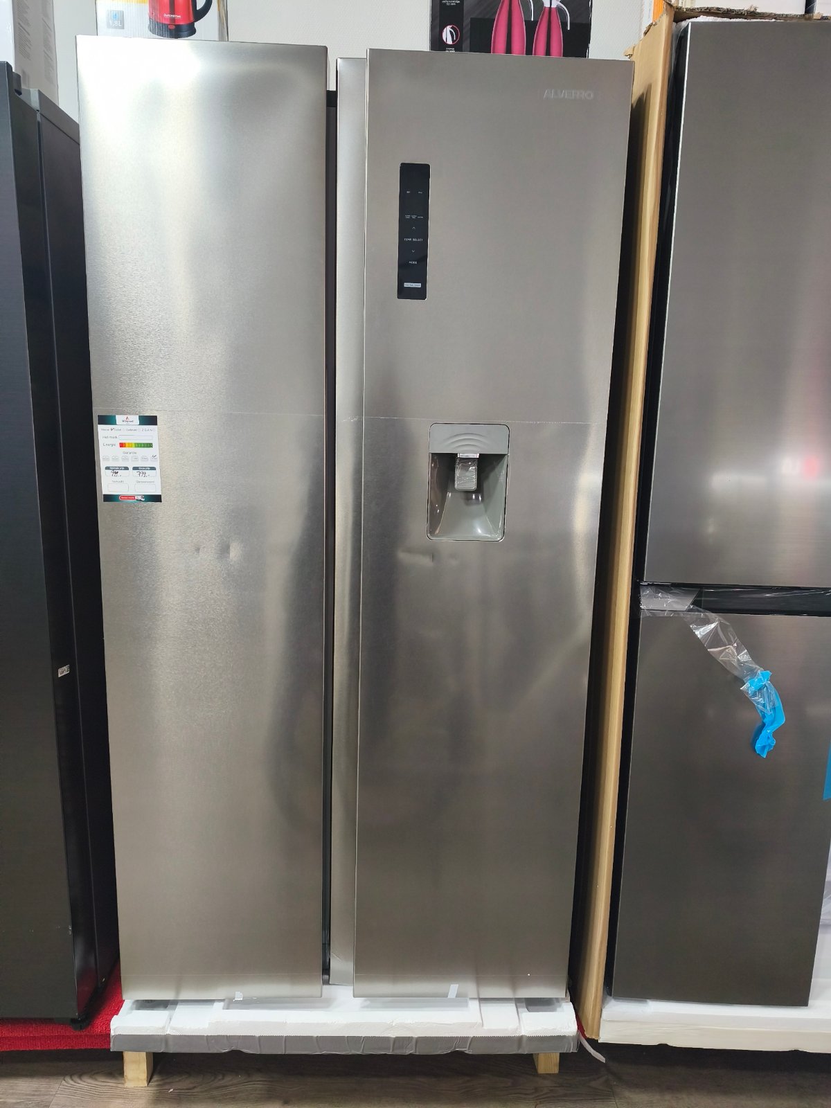 Alvero Ammerikanse koelkast ASBS-550WW – nieuw