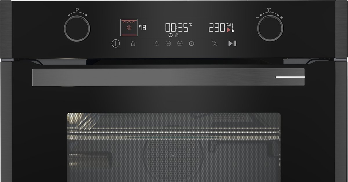 Grundig GEKW19400DX compacte oven met magnetronfuncties 45 cm, EEK A – foto 6