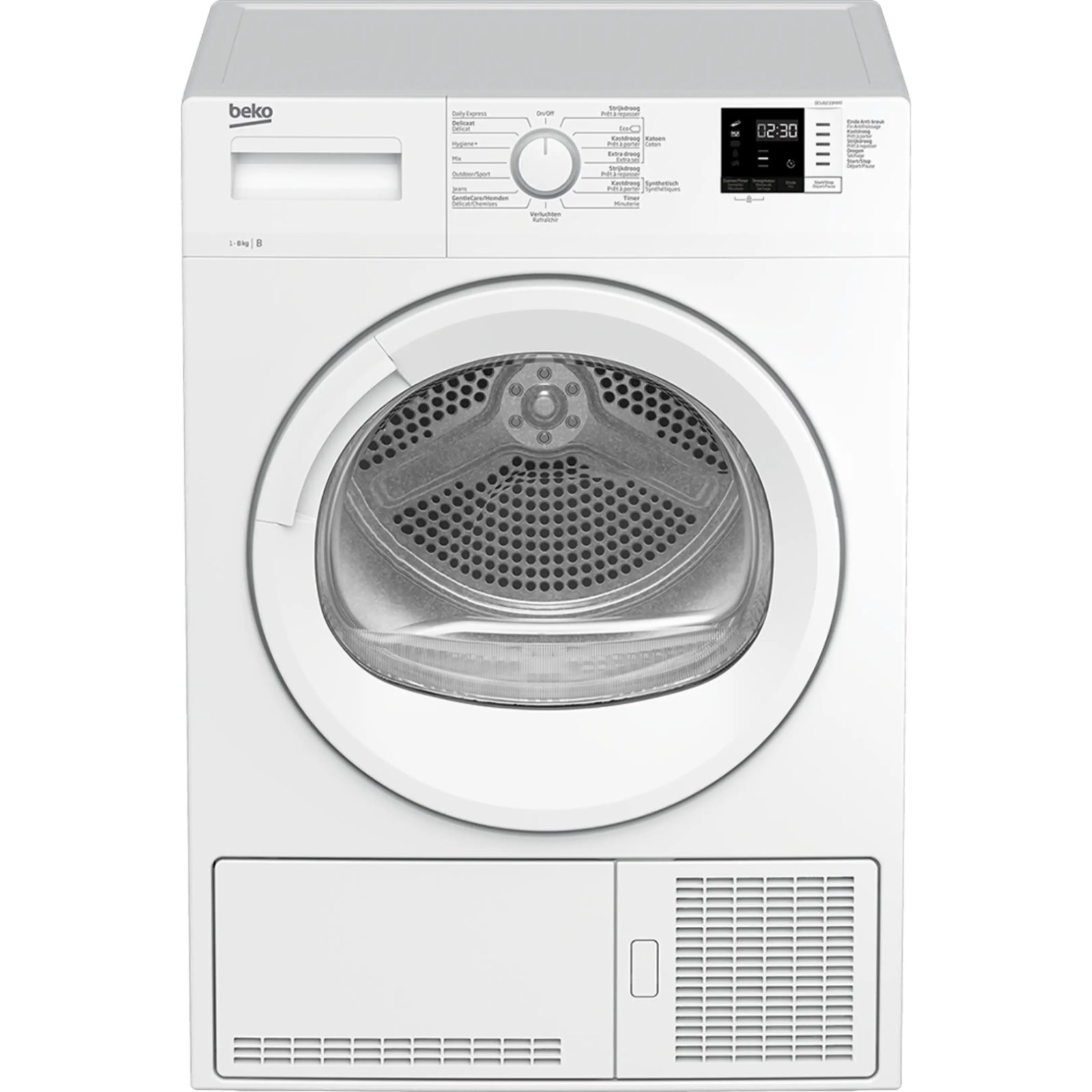 BEKO Condensdroger 8 kg geschikt voor koude ruimtes – foto 2