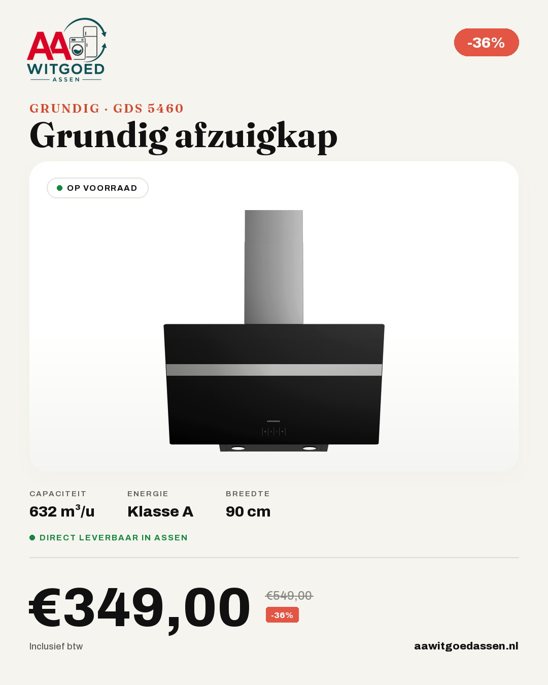 Productcard Grundig GDS 5460