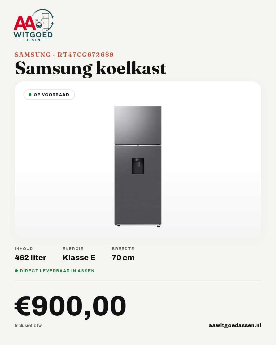 Productcard Samsung RT47CG6726S9