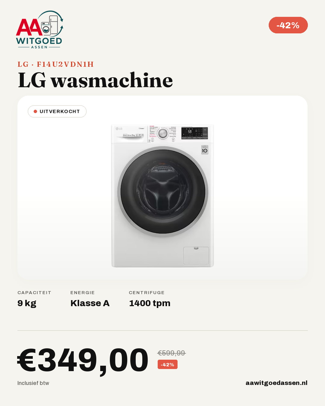 Productcard LG F14U2VDN1H
