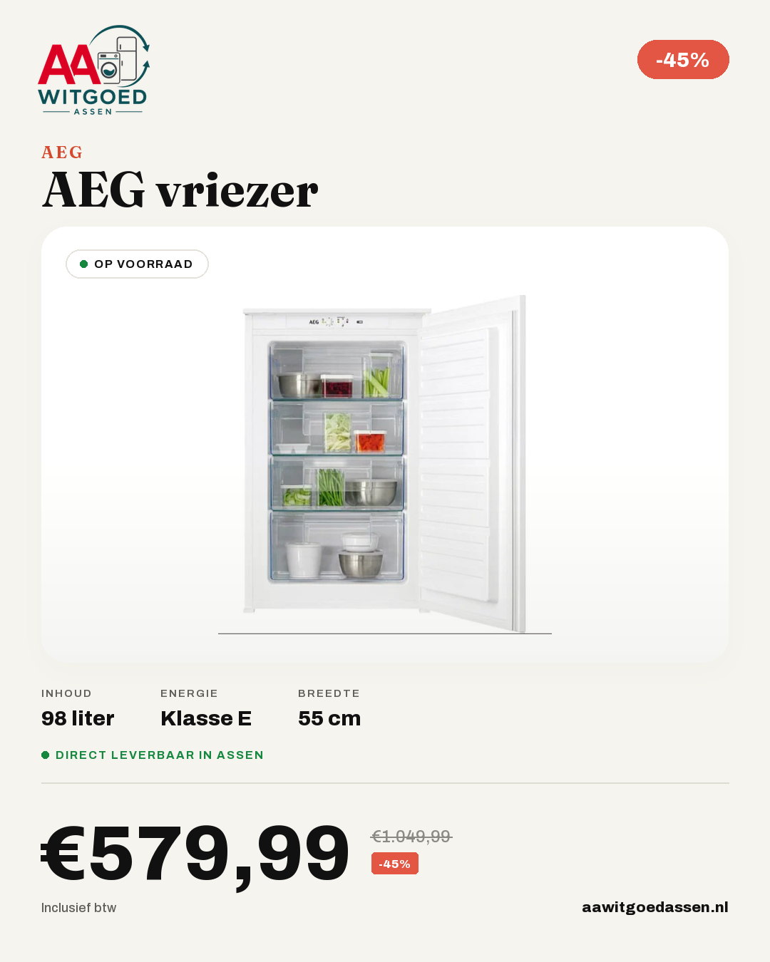 Productcard AEG nab6l88es