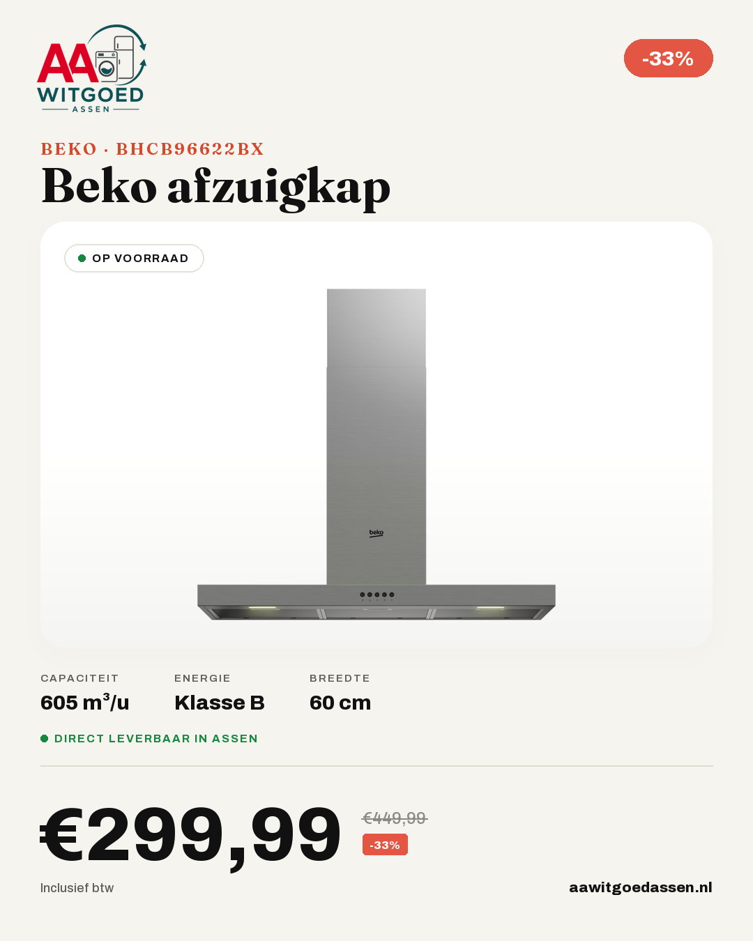 Productcard Beko BHCB96622BX