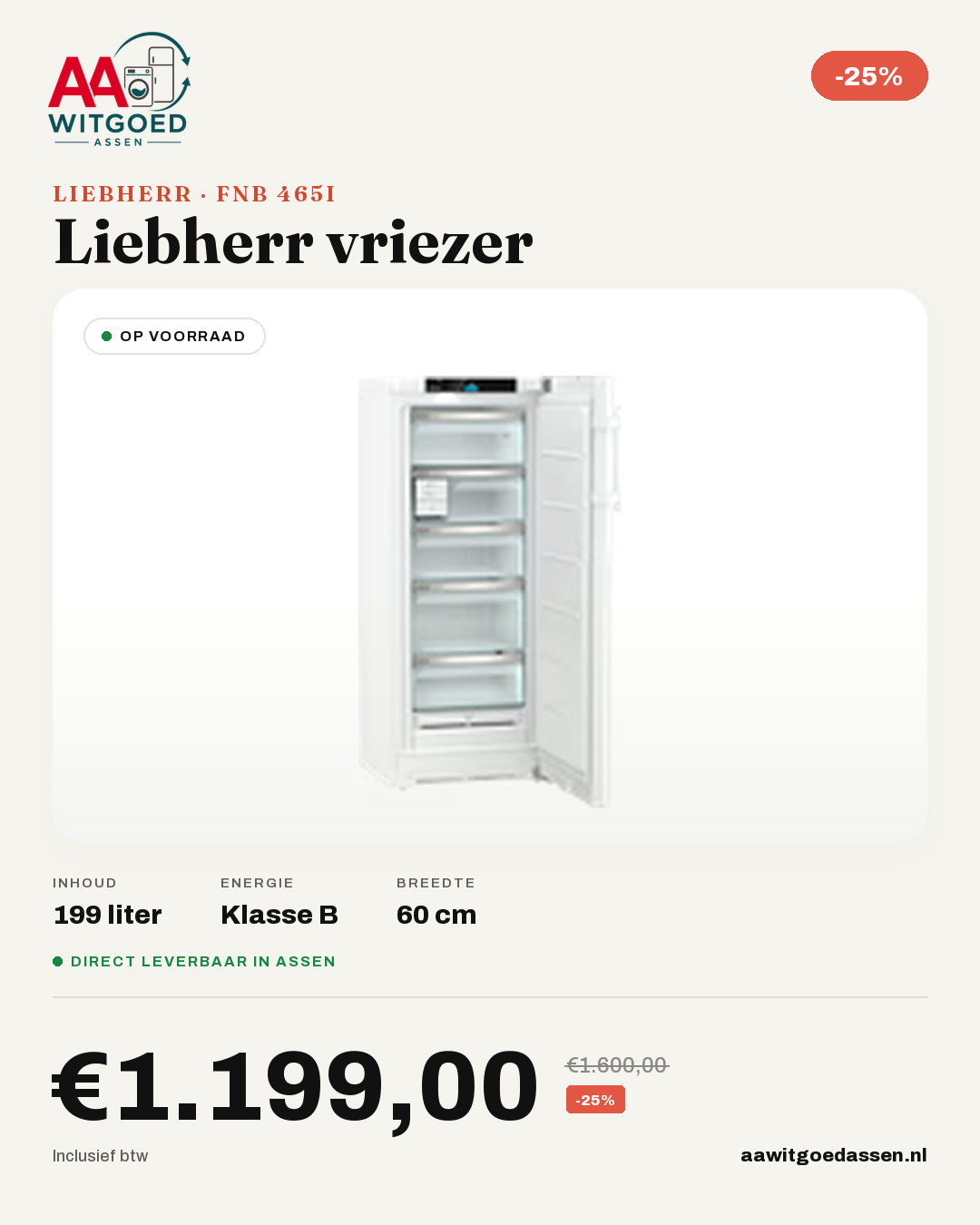 Productcard Liebherr FNb 465i