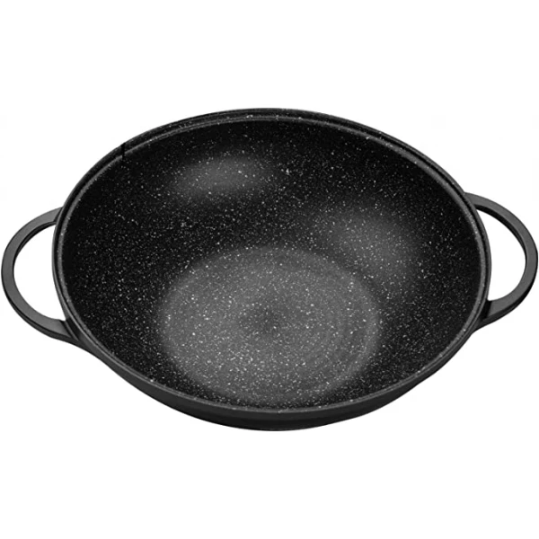 Cheffinger Asian Wok with glass lid 36cm – DW36