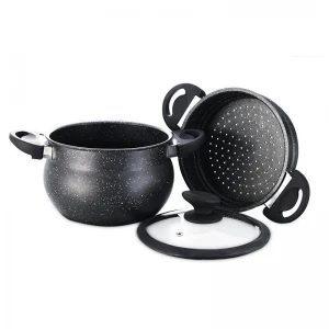 Cheffinger Couscous pannenset 3 st. ca. 12 L stomer Ø 26 CF-COUS12 Cheffinger