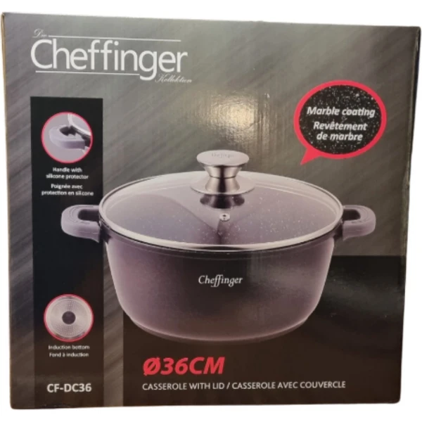 Cheffinger 36CM Casserole – DC36