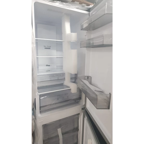 Fitteli koelkast zwart glazendeuren no frost