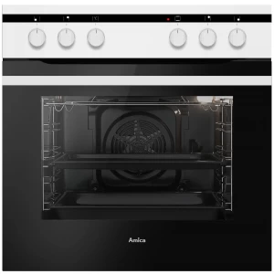 Amica Inbouw elektrisch fornuis set  EHC 12709W met restwarmte-indicator (set)