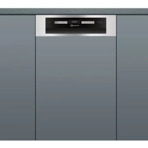 BAUKNECHT BSBO3O23PFX inbouw vaatwasser (Semi inbouw vaatwasser, 448 mm breed)