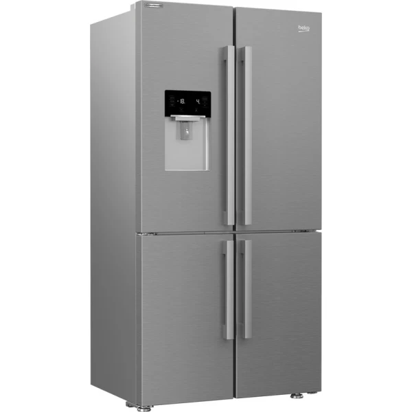 Beko GN1426234ZDXN Amerikaanse koelkast Vrijstaand 565 l F Roestvrijstaal outlet