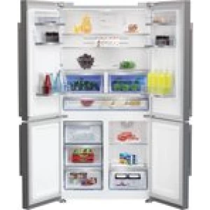 Beko GN1426234ZDXN Amerikaanse koelkast Vrijstaand 565 l F Roestvrijstaal outlet