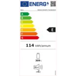 Beko BSSA315E4SFN, 309 l, SN-T, 35 dB, E inbouw Koelkast 177,50 hoog 56 breed