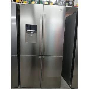 Beko GN1426234ZDXN Amerikaanse koelkast Vrijstaand 565 l F Roestvrijstaal outlet