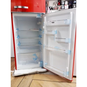 Retrokoelkast Koel-Vriescombinatie - Tweedeurs - Nieuw Outlet