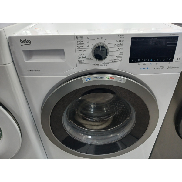 Beko WTV8765BSCDOS1   Vulgewicht: 8 kg  Toerental: 1600 r/min