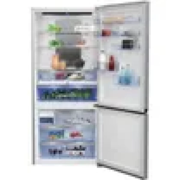 RCNE720E3VZXPN BEKO koel/vries combinatie Koel/vries vrijstaand, 192cm, 615L (430+185), NoFrost, 41dB, Tiptoets., LED, Energie F