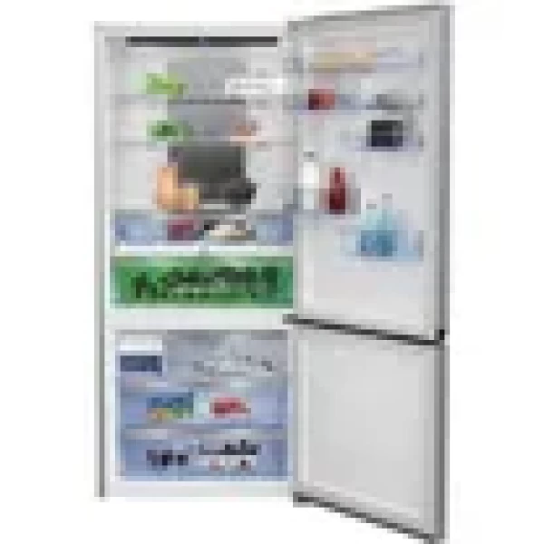RCNE720E3VZXPN BEKO koel/vries combinatie Koel/vries vrijstaand, 192cm, 615L (430+185), NoFrost, 41dB, Tiptoets., LED, Energie F
