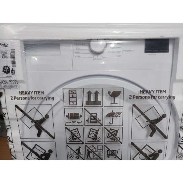 Beko DCU8230 wasdroger Vrijstaand Voorbelading 8 kg B Wit Nieuw