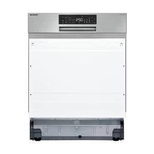SHARP QW-NA25S44BI-DE Semi inbouw vaatwasser half geïntegreerd
