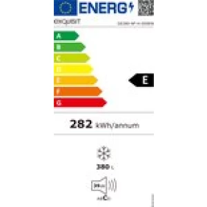 EXQUISIT GS380-NF-H-050EW - Kastmodel Vriezer - 5 Jaar garantie - No Frost - Snelvries - Digitaal Display - 380 liter - Wit