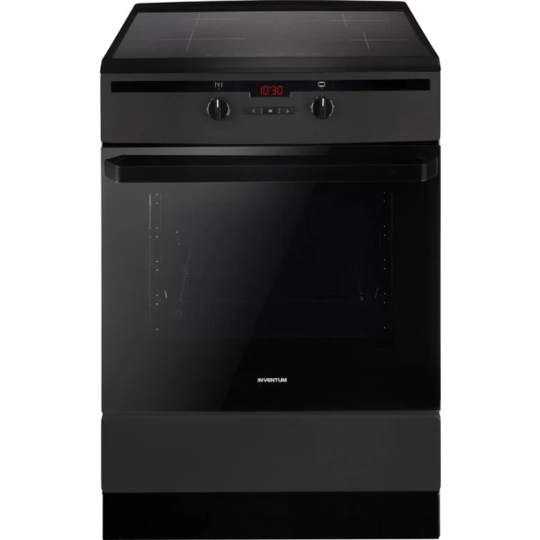 Inventum VFI6042ZWA - Vrijstaand inductie fornuis - Elektrische oven - 4 kookzones - 60 cm Schowodel outlet- 65 liter - Zwart