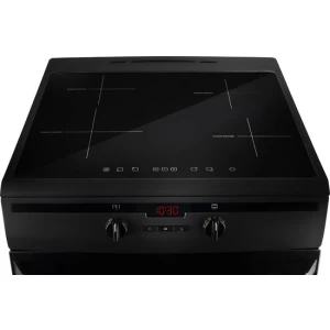 Inventum VFI6042ZWA - Vrijstaand inductie fornuis - Elektrische oven - 4 kookzones - 60 cm Schowodel outlet- 65 liter - Zwart
