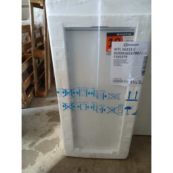 Bauknecht Wtl 56313 C Bovenlader Wasmachine 6kg 1200t