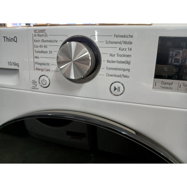 LG LG F4DR7006S1W Was-droogcombinatie 10kg wassen/6kg drogen