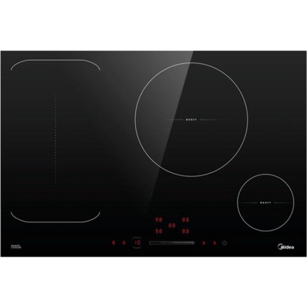 Midea Inductiekookplaat – Model KI800IX, 80 cm, 4 Zones