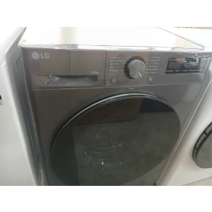 LG V5WD95SLIMB Wasdroog-combinatie Zwart 9/5 kg outlet