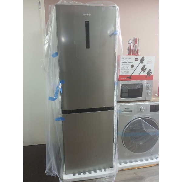 Gorenje NRK6192AXL4 koel-vriescombinatie Vrijstaand  no frost 300 l C Grijs gratis thuis bezorgd