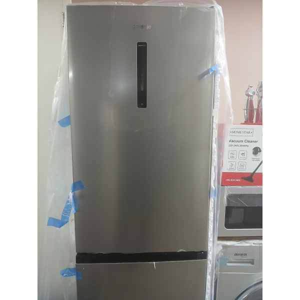 Gorenje NRK6192AXL4 koel-vriescombinatie Vrijstaand  no frost 300 l C Grijs gratis thuis bezorgd