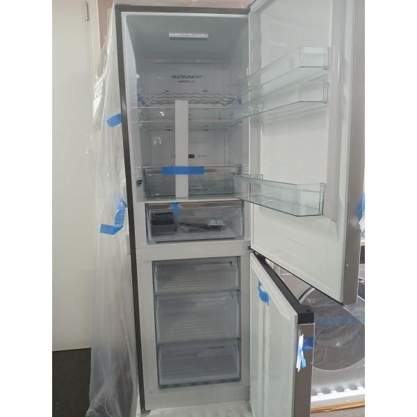 Gorenje NRK6192AXL4 koel-vriescombinatie Vrijstaand  no frost 300 l C Grijs gratis thuis bezorgd