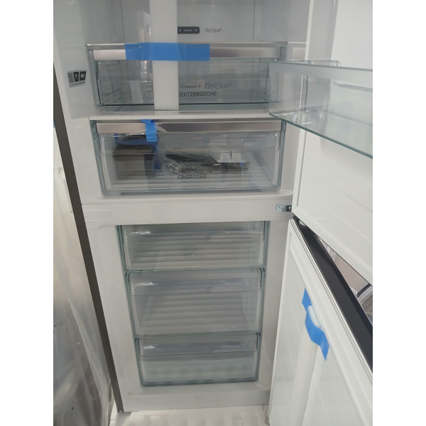Gorenje NRK6192AXL4 koel-vriescombinatie Vrijstaand  no frost 300 l C Grijs gratis thuis bezorgd
