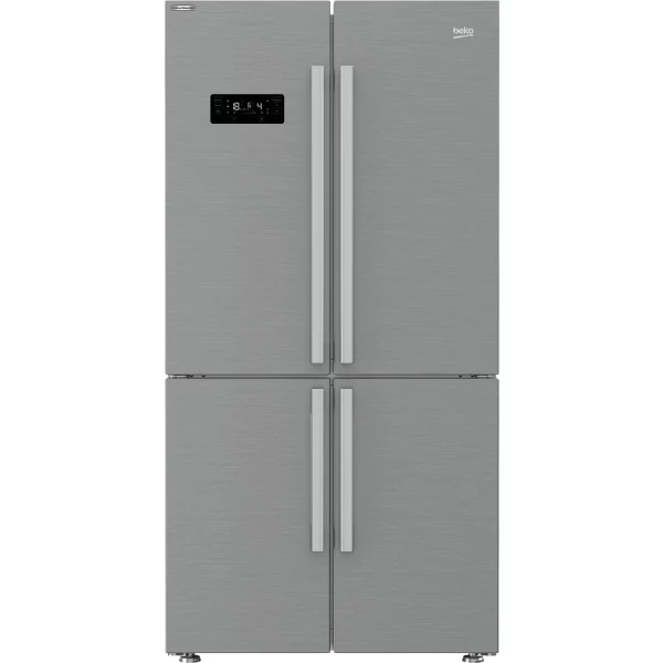 Beko GN1416231JXN amerikaanse koelkast Vrijstaand 530 l F Roestvrijstaal outlet gratis thuis bezorgd