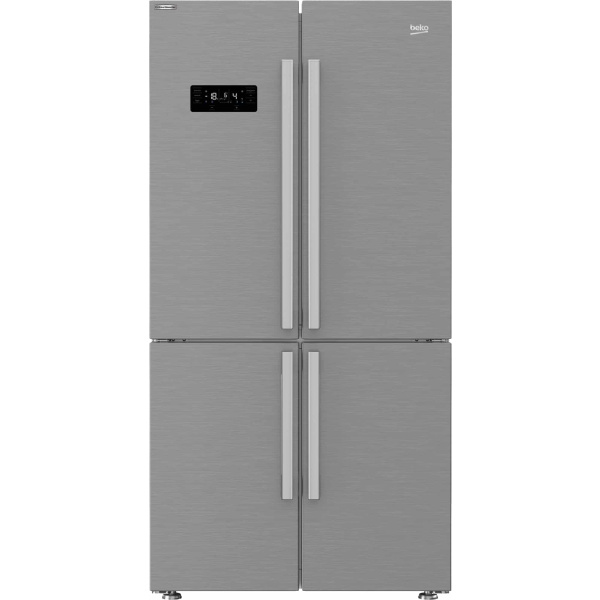Beko GN1416231JXN amerikaanse koelkast Vrijstaand 530 l F Roestvrijstaal outlet gratis thuis bezorgd