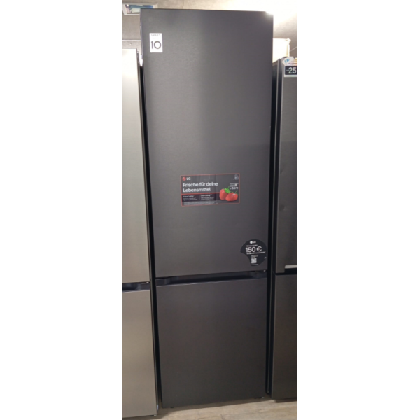 LG GBV7280AEV Koel-vriescombinatie Zwart