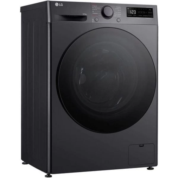 LG V5WD95SLIMB Wasdroog-combinatie Zwart 9/5 kg outlet