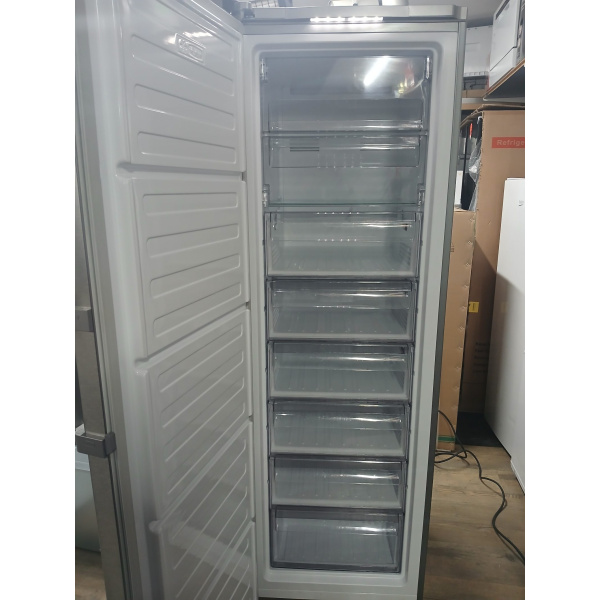 Grundig GFN13840XN Vrieskast | No Frost | Vrijstaand | 185 x 59,5 cm | RVS Inox | 282 Liter | Label E