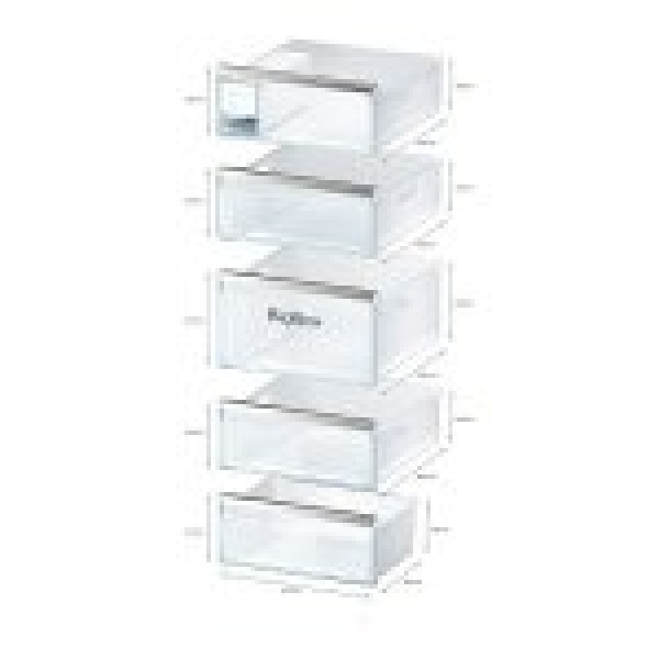 BOSCH Serie 6 Vrijstaande vriezer 191 x 70 cm Wit GSN58AWCV Nieuw outlet