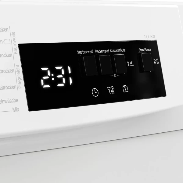 DAEWOO condensdroger 10 kg DrumLight LED-display