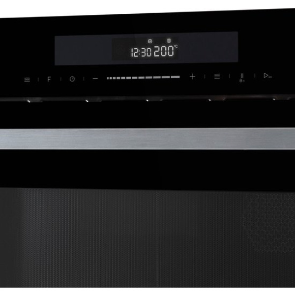 Inventum IMC3834GT - Inbouw combi-oven - Hetelucht - Magnetron - Grill - 34 liter - 38 cm hoog - Tot 220 graden - Zwart/RVS