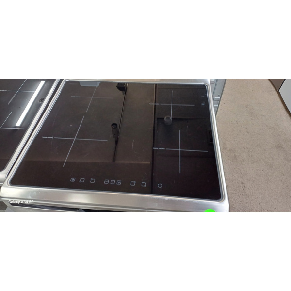 Inventum VFI6042RVS - Vrijstaand inductie fornuis - Elektrische oven - 4 kookzones - 60 cm - 65 liter - RVS/Zwart outlet