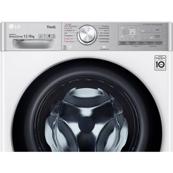 LG V9WD128H2 Was-droogcombinatie 12/8 kg