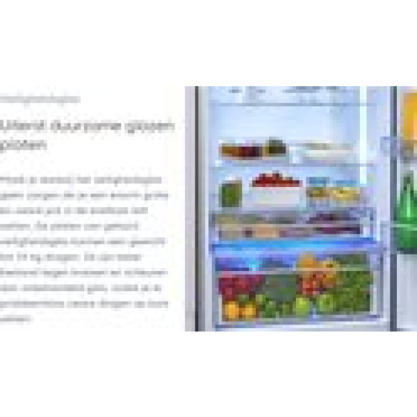 Beko BCSA283E4SN - Inbouw koel-vriescombinatie - 271 l E outlet gratis thuis bezorgd