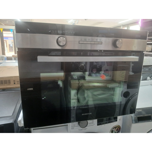 Inventum IMC6150RK - Inbouw combi-oven - Hetelucht - Magnetron - Grill - 50 liter - 45 cm hoog - Tot 250 graden - Zwart/RVS